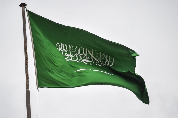 علم السعوديةعلم سارية علم السعودية الجديد 